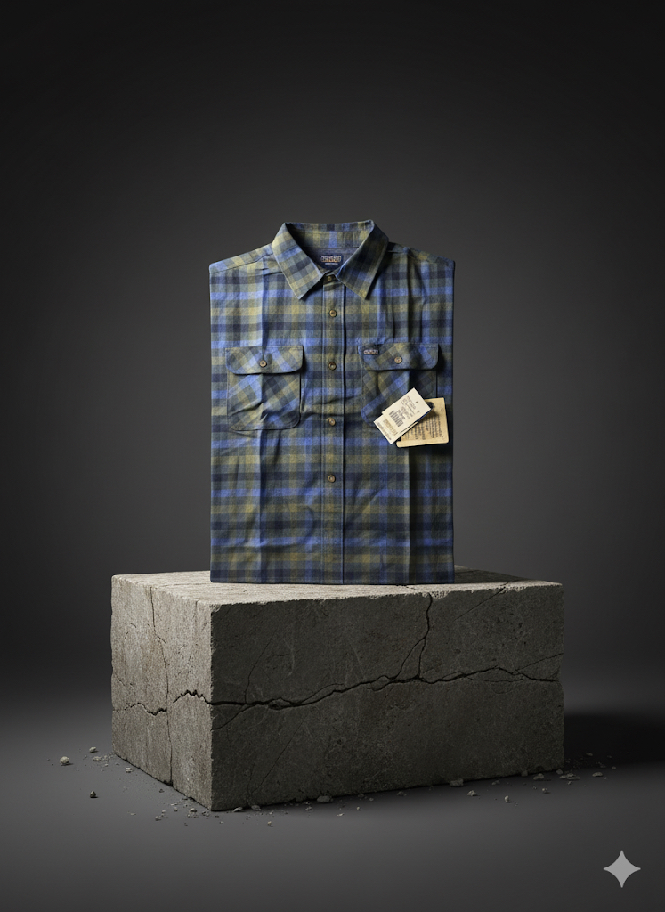 پیراهن پشمی سایز بزرگ مردانه اورجینال وارداتی