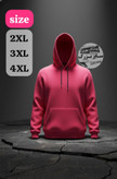 هودی بیسیک فوق العاده گرم بالا و ضخیم سه نخ پنبه خارخورده درجه یک (Basic Sport ,Hoodie)