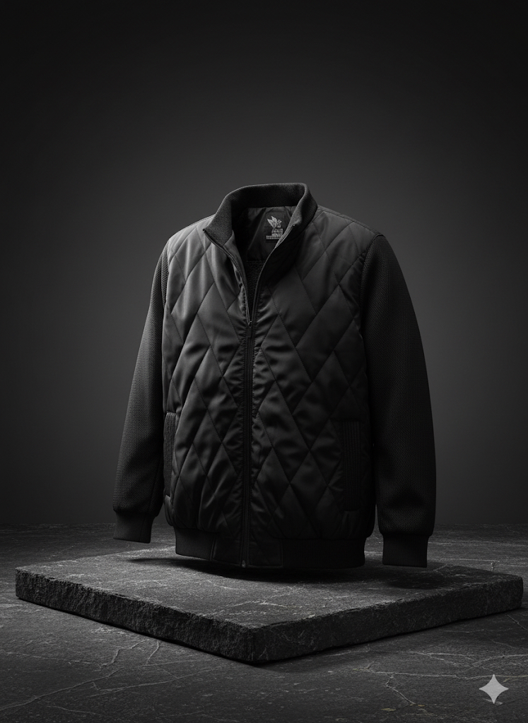 کاپشن مردانه سایز بزرگ داخل خزدار